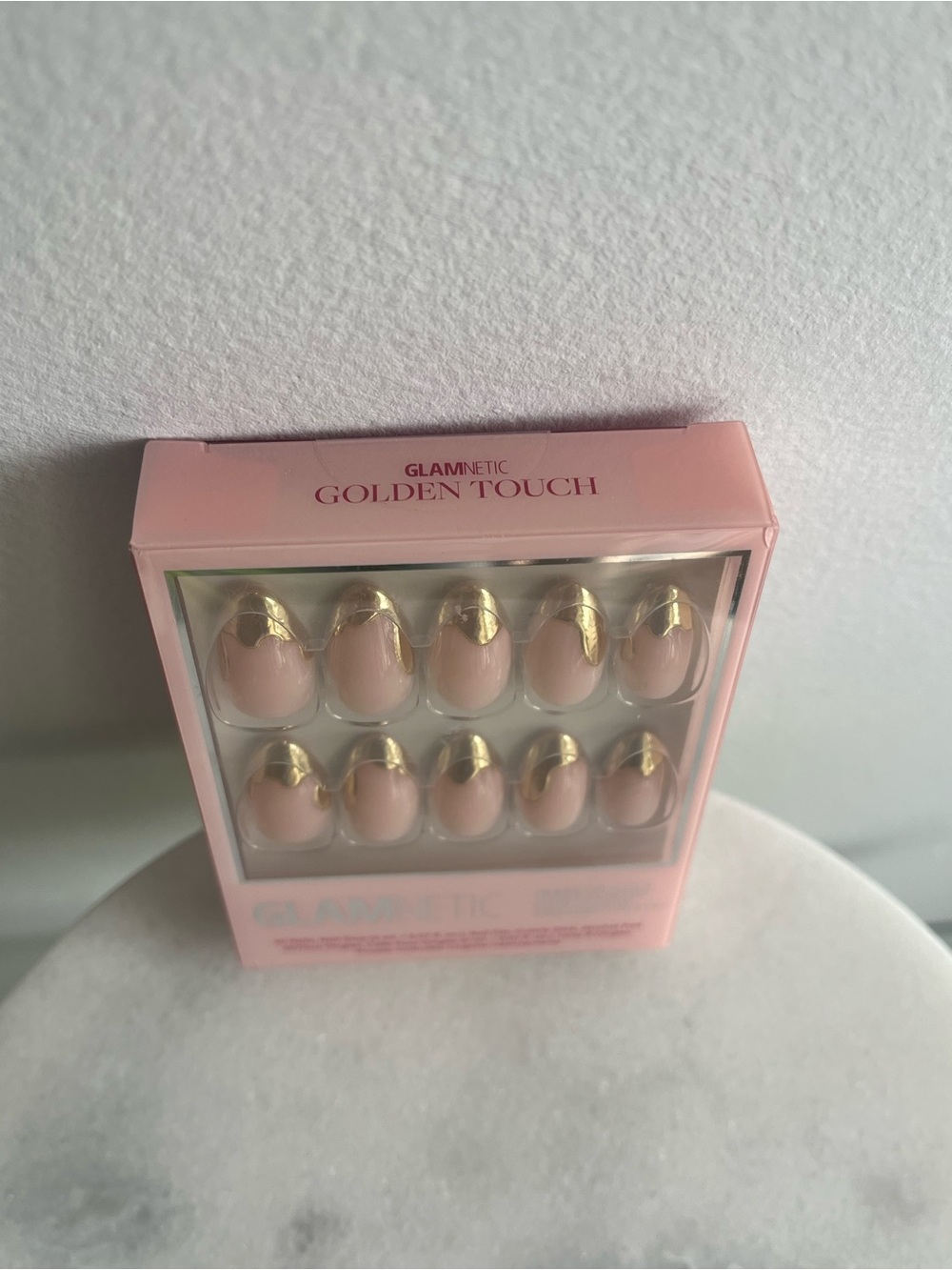 2 for $24 - Glamnetic Press On Nails - Golden Touch - Picture 4 of 5